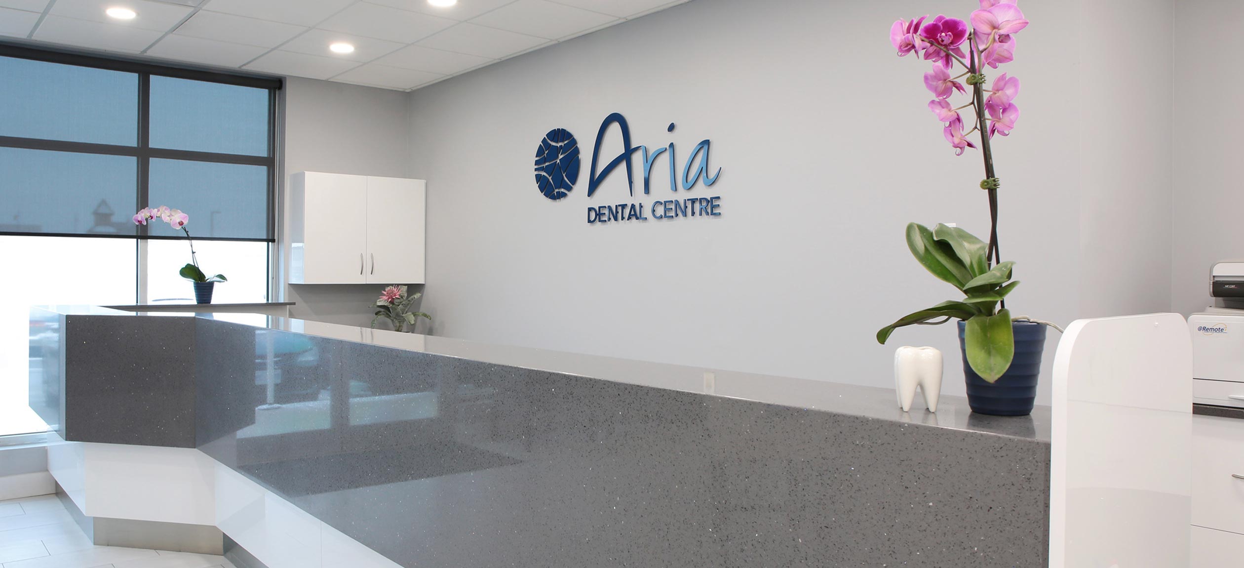Aria Dental reception