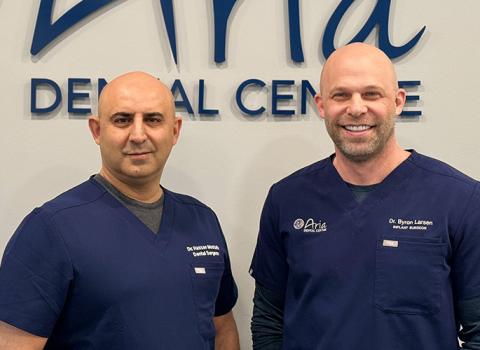 Dr. Hassan Mostafa and Dr. Byron Larsen